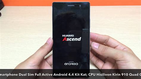Unboxing Huawei Ascend P7 Smartphone Dual Sim Full Active.